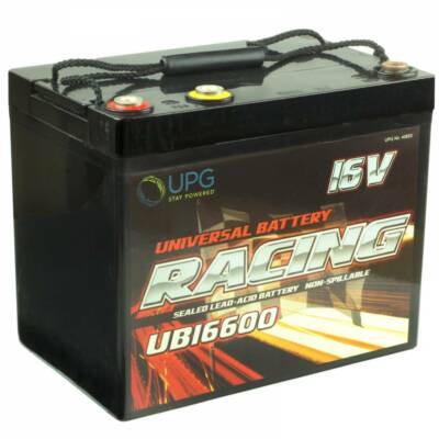 Dual 12 & 16 Volt Racing Battery [TURBO-16V]