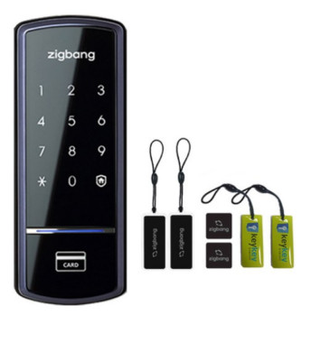 Zigbang Smart Digital Door Lock Kartenschlüssel 4p + Hängekartenschlüssel 2p ...