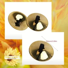Indian Brass Finger Cymbals Castanets Castañuelas Gitana Egun Santeria IFA