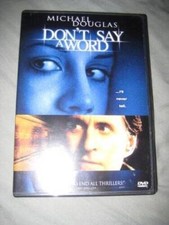 Don't Say a Word - DVD By Michael Douglas,Sean Bean - VERY GOOD