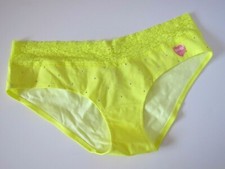 1 NWT Victoria's Secret VTG PINK Extra Low Rise Hipster Panties LARGE