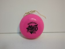 Vintage 1994 Duncan Neo Yo-Yo Hot Pink Neon Made in USA