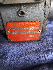HUB CITY 0220 MODEL 185, 40/1 Ratio, 56C, 18540/1WR, Gear Box, Reducer, 56C