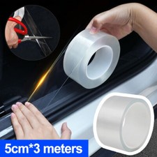 Clear Protector Sill Scuff Car Door Plate Sticker Bumper Body Anti Scratch Strip