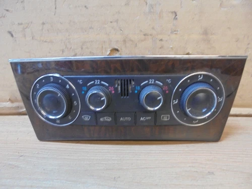 MERCEDES C CLASS 2004 W203 CLIMATE HEATER CONTROL PANEL A2038301785