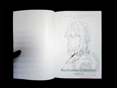 Violet Evergarden Line Drawings Keyframes VOL1 Collection Art Book