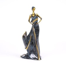 Belle Femme Antique Wine Bottle Holder Stand Showpice for Home Bar Decor