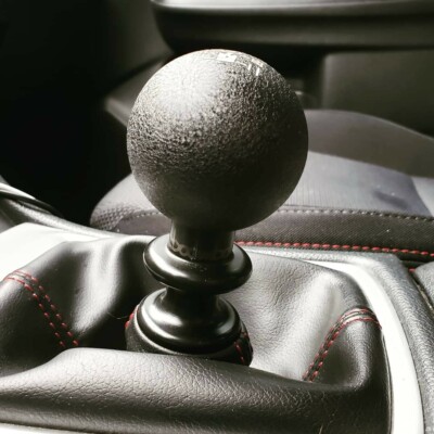 SSCO BLACK FITS WRX STI JAPANESE SR 190 GRAMS WEIGHTED SHIFT KNOB - Foto 4