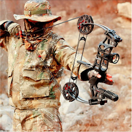 Compound Bow 30-60lbs Steel Ball 21'' Axis Archery Archery Hunting Fishing RH LH - Picture 3 of 14
