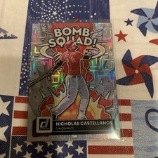 2022 Donruss Baseball Nicholas Castellanos Bomb Squad BS-10 Vector