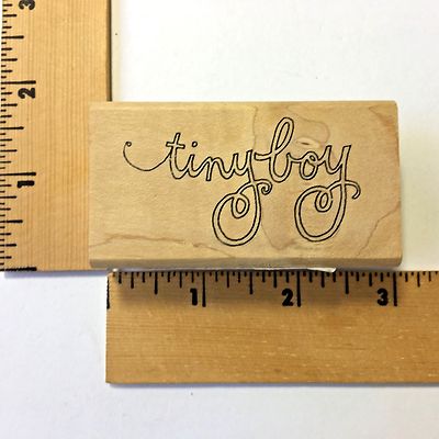 Printworks Rubber Stamps - Tiny Boy D2177  -   NEW