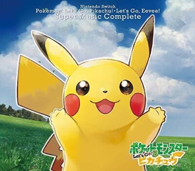 Nintendo Switch Pokemon Let's Go! Pikachu Eevee Super Music Complete 3 CD NEW