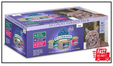 Blue Buffalo Wilderness High Protein Grain Free, Natural Adult Pate Wet Cat Food