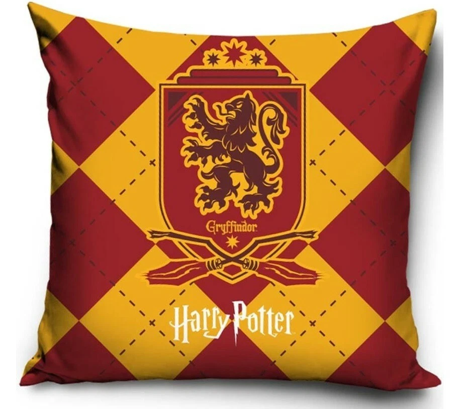 Housse Coussin Taie Oreiller Harry Potter Gryffondor Gryffindor 40 cm x 40 cm - Photo 1/1