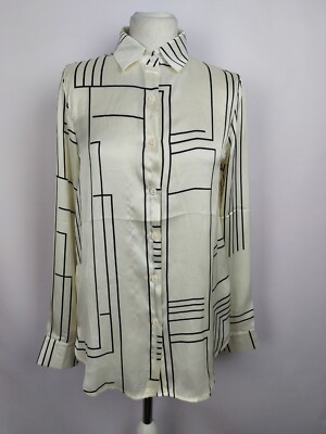 EK4497 Damen Bluse von Guts&Gusto, weiß/schwarz, S