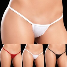 Sexy Mujeres Damas Micro Tanga Tanga Tanga Bragas Mini Ropa Interior Lencería