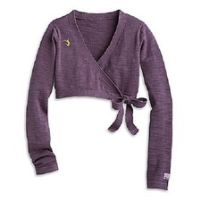 American Girl Doll Isabelle's Purple WRAP SWEATER for GIRLS GIRL Sweater S M L