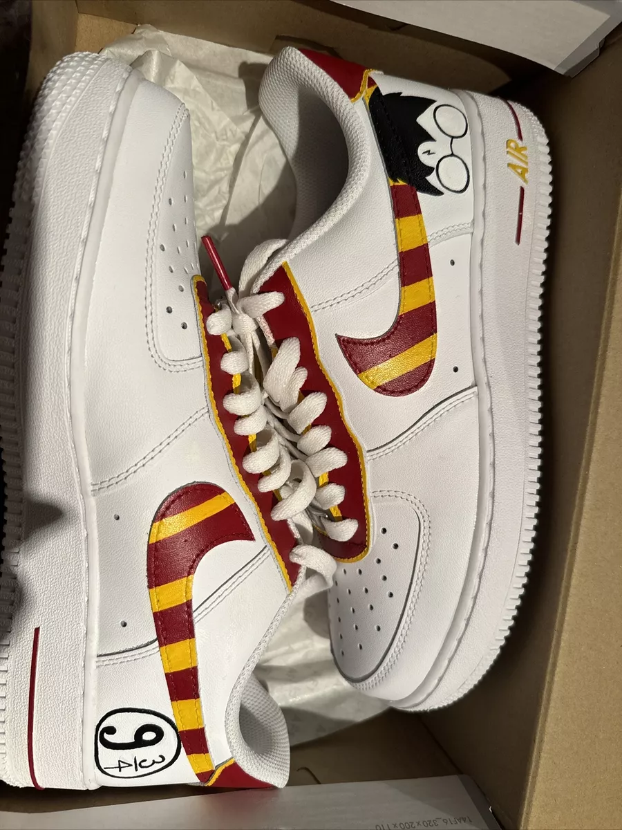 Harry Potter Nike Air Force 1 Low White Size 9 194954083421 eBay