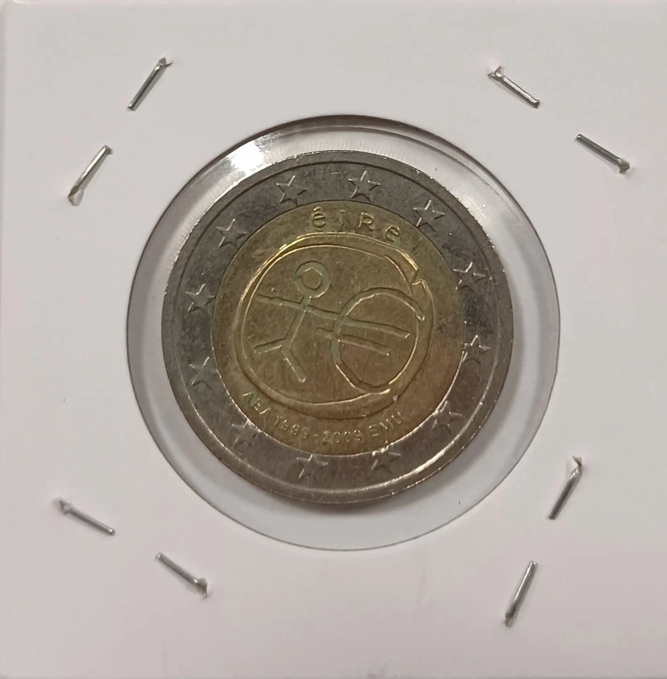 Ireland Republic 2 Euro European Monetary Union 10th Anniversary 1999-2009 - Image 4 of 4
