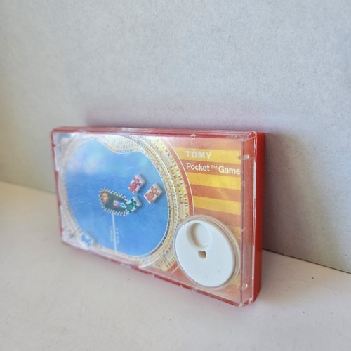 Vintage 1975 Tomy Pocket Speedway Game 7039 Handheld Car Racing Toy Grand Prix - Picture 3 of 5