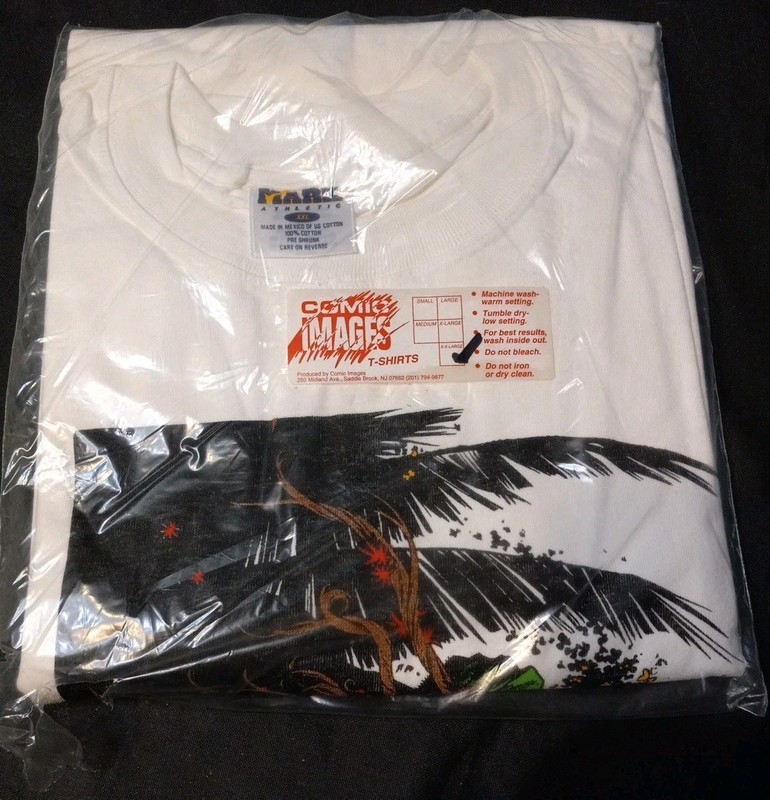 HULK WOLVERINE ADAM KUBERT T-SHIRT VINTAGE COMIC IMAGES XXL 1997 SEALED NEW 