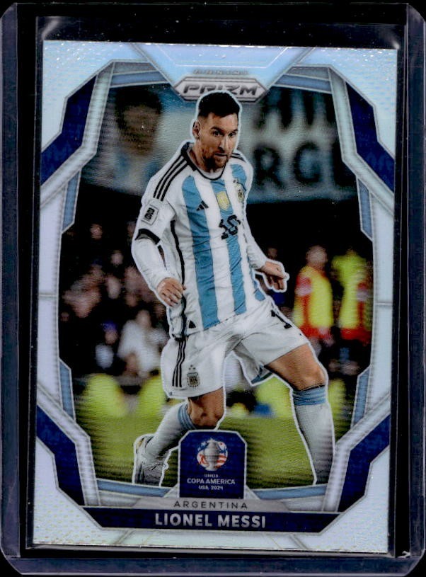 2024 Panini Prizm CONMEBOL Copa America - Lionel Messi #1 Silver Prizm