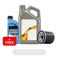 Service Kit Engine Oil Eco-Z 0W20 Synthetic 5L + Oil Filter Fits BMW X3 6.13 per litre
