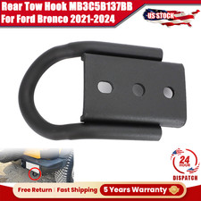 For Ford Bronco 2021 2022 2023 2024 Rear Tow Hook Black Iron Replace Mb3c5b137bb
