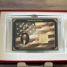 A Word From POTUS Martin Van Buren 2025 Historic Relic Card 127/649