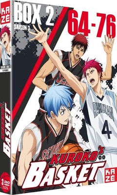 KUROKO S BASKET - SAISON 3 - PARTIE 2 SUR 2 - 3 DVD