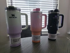 Stanley x Target SPELLCAST BLACK PINK GREEN Halloween 40 oz Quencher Tumbler Set