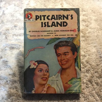 Pitcairn s Island Charles Nordhoff 1947 Pocket Books Seafaring Survival Saga