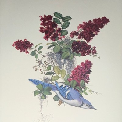 C Ford RileyBird Signed Numbered Limited Edition Embossed Print