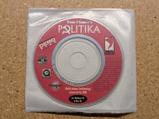 Tom Clancy's POLITIKA Demo Disc PC Windows 95 Mac OS Red Storm 1997 Vintage IBM