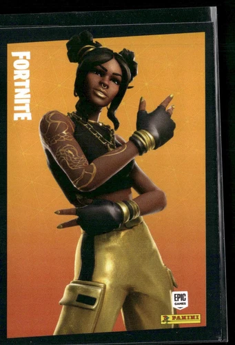 2020 Panini Fortnite Reloaded #97 Luxe (Gold) / Legendary outfit