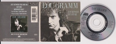 Foreigner / Lou Gramm   Just Between You And Me - 3 Track 3'' / inch CD  1989