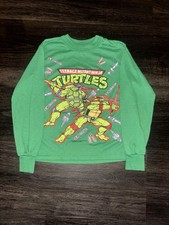 Vintage 1990 Teenage Mutant Ninja Turtles TMNT Kids Toddler Crewneck Sweatshirt