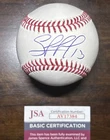 SALVADOR PEREZ Signed Rawlings MLB Baseball KANSAS CITY KC ROYALS AUTO JSA AUTH