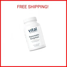 Vital Nutrients Pancreatic Enzymes 1000mg (Full Strength) | Pancreatin Digestion
