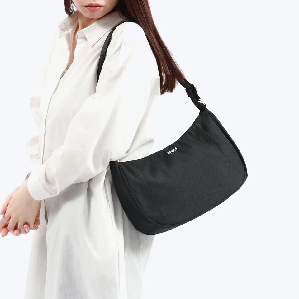 anello GRANDE Messenger Bag in Denim Blue - Image 2 of 4