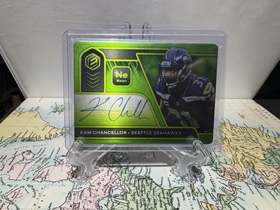 2020 Panini Elements - Steel Signatures Kam Chancellor #SS-KC Neon /10 (AU)