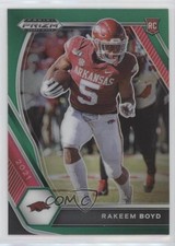 2021 Panini Prizm Draft Picks Green Prizm Rakeem Boyd #152 0g4