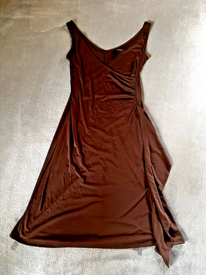 brown aline dress Chocolate Brown Linen Dress - Heavy Linen Maxi Dress - Long Sleeve Linen Dress - Plus Size Linen Dress - Boho Dress