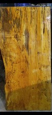 1.25" x 36"x 16" North Alabama Splatted Black Line Maple Slab sanded Sealed