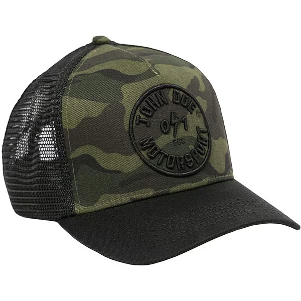 John Doe Trucker Cap Motorbike Motorcycle Casual Wear Hat - Camou 01