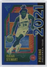 2020-21 Panini Flux Freshman Year Blue Prizm 39/99 Isaiah Stewart #5 0c2