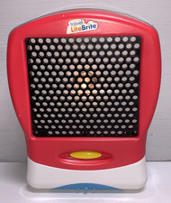 Lite Brite Travel 2003 Red Handheld 112 Pegs Included