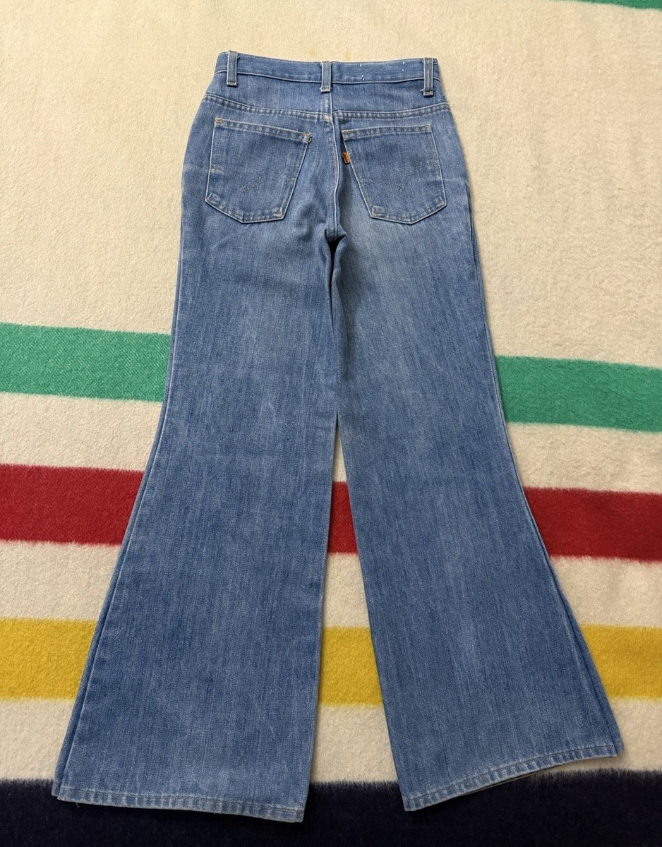 Vintage 70s 1978 Levi's 782 - 0615 Flare Bell Bottoms Jeans Size