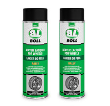 Boll Lack für Fahrzeugfelgen Autofelgenlack matt/glänzend schwarz, silber -500ml