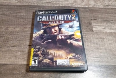 Call of Duty 2 Big Red One Sony PlayStation 2 No Manual Tested And Works 